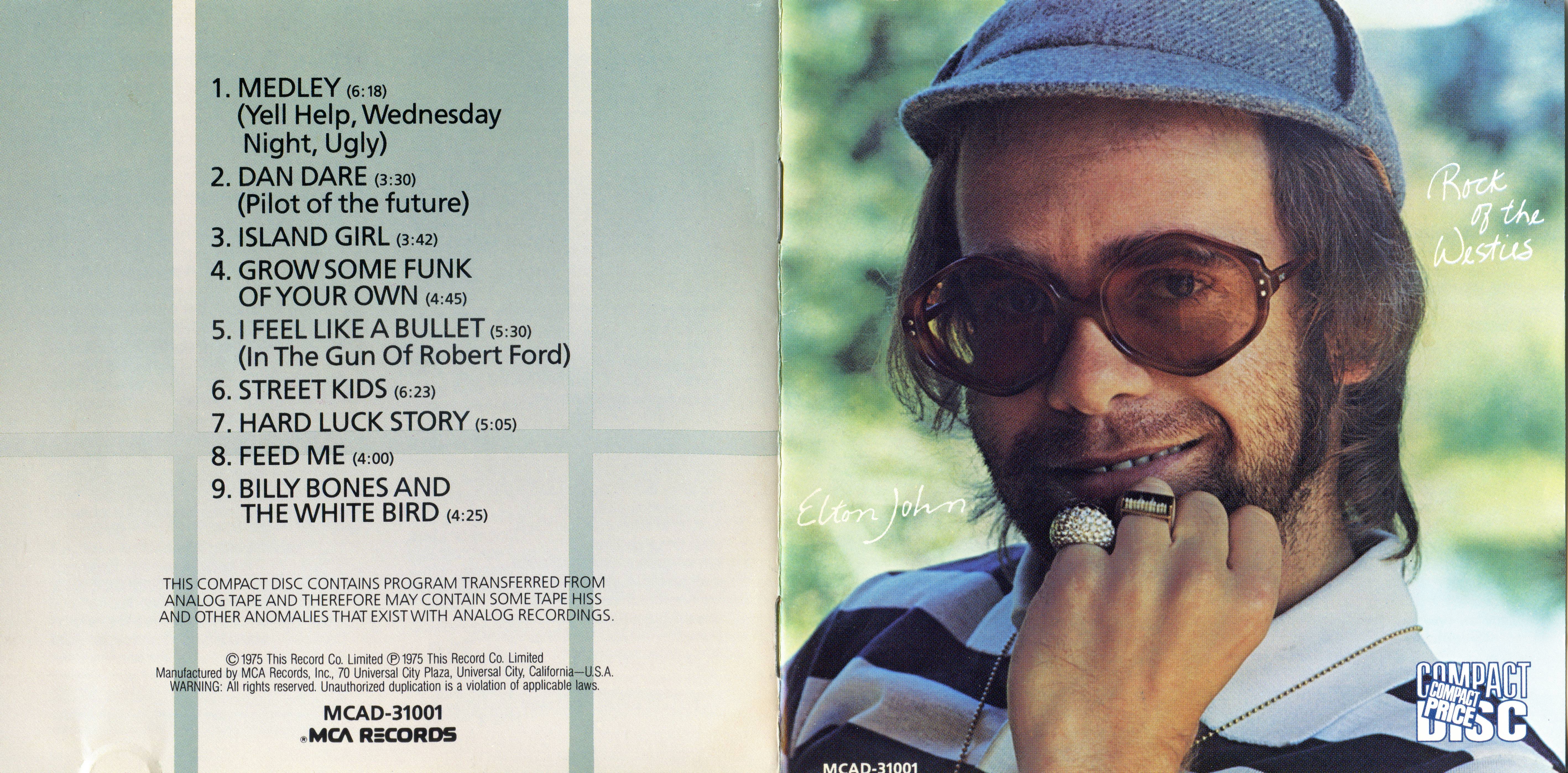 Elton John Rock Of The Westies [vkandin us]